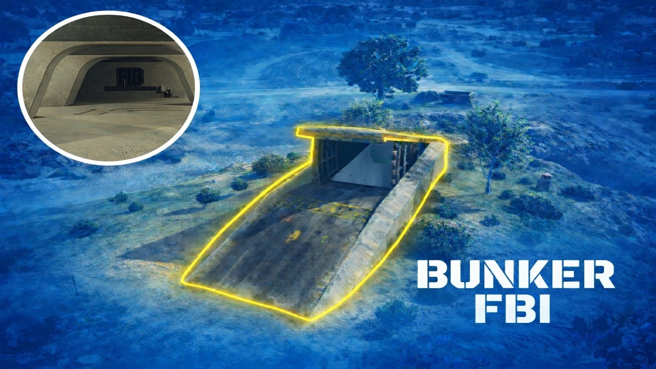 FBI Bunker MLO FiveM | Secret Base + Full Interior