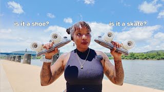 Turn your shoes turn into roller skates | slades