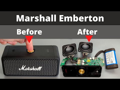 Marshall Emberton Bluetooth Speaker Review and Teardown