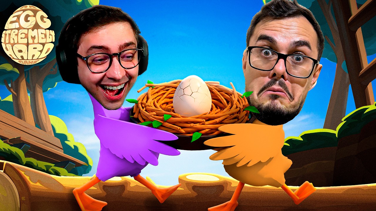 LEVANDO OVO ATÉ O NINHO DO AMOR - An Eggstremely Hard Game