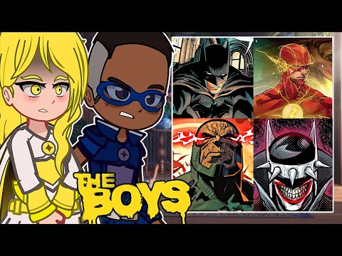 The Seven React To DC || The Boys || Gacha React - TikTok Edits || {ALL PARTS}