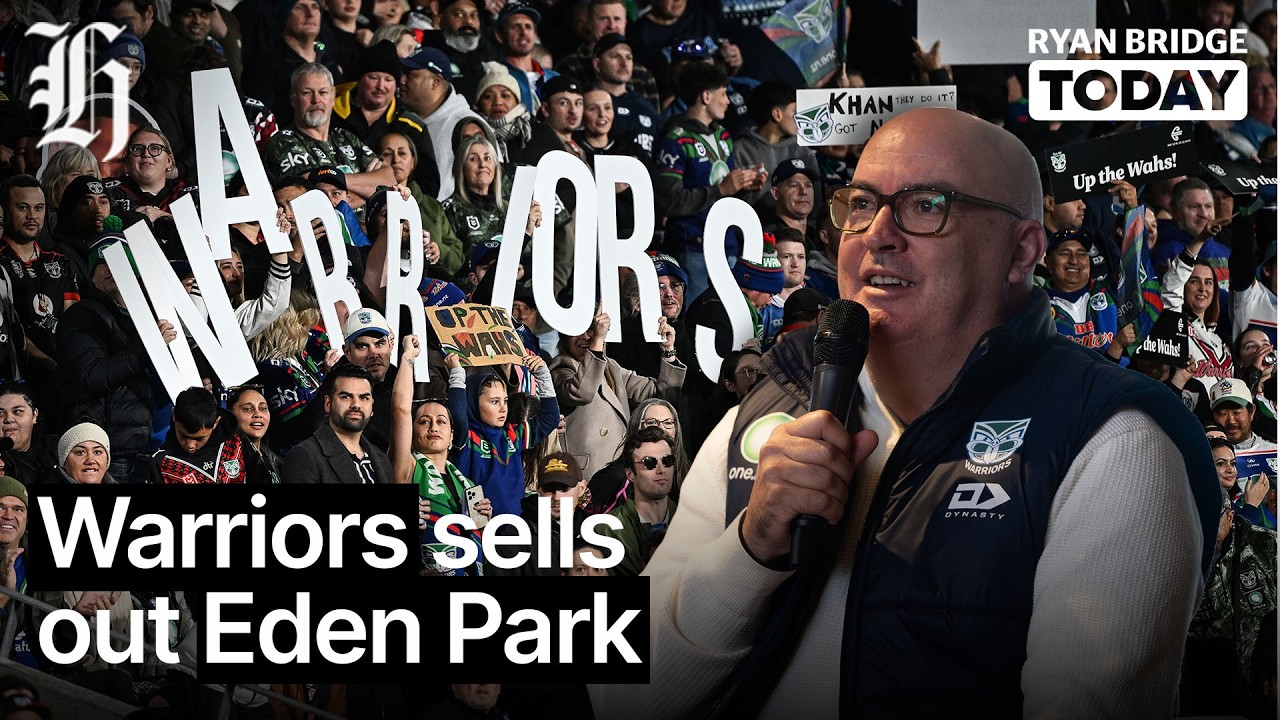 'We've got a great team and a great fan base' Warriors CEO Cameron George | Ryan Bridge TODAY