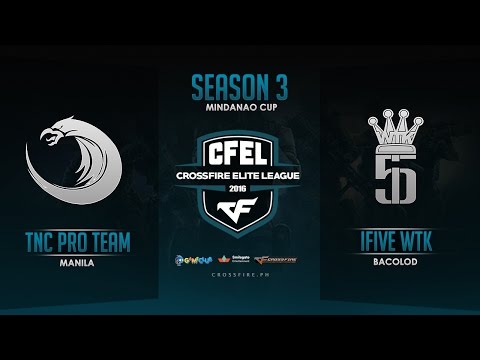 TNC Pro Team vs iFiveWTK – Crossfire Elite League Mindanao Cup – Round 1 Match 1