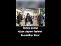 Bollywood Star Sunny Leone Takes Airport Fashion To Another Level SunnyLeone Shorts