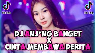 Download lagu DJ ANJ*NG BANGET VIRAL TIKTOK || CINTA MEMBAWA DERITA TERBARU FULL BASS 2021 mp3
