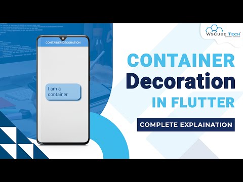 How to Add Decoration to Container in Flutter Explained Hindi
