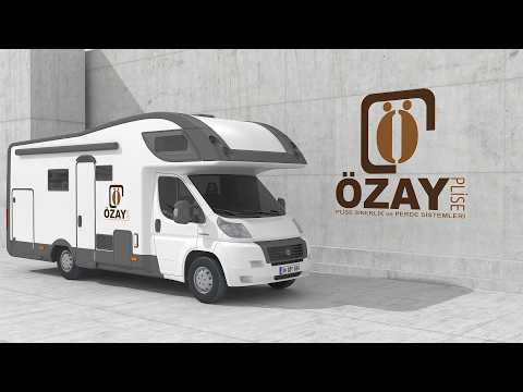 OZAY Plise Perde Sistemleri - Oval Karavan Sineklik Sistemi