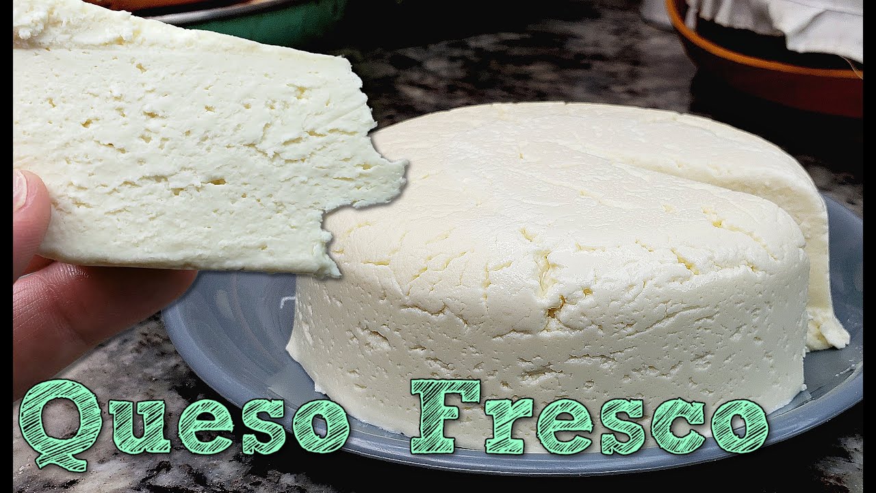 QUESO FRESCO Homemade Fresh Cheese Recipe Queso Fresco Casero