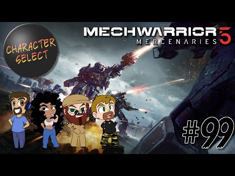 Mechwarrior 5 Career Mode Part 99 - Flying King Crab - CharacterSelect