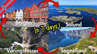 From Bergen Through Solund, Sognefjord and Hardanger