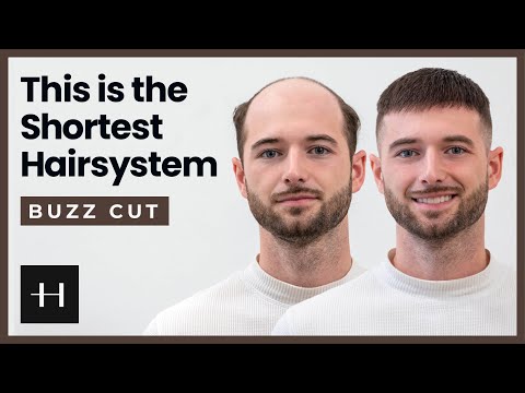 Kurzes Haarsystem: So gelingt ein Buzz Cut mit einem Toupee 🚀