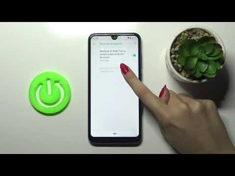 Cómo configurar la barra de navegación en Wiko View3 - editar navegación de sistema