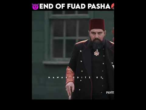 👑sultan killed Fuad pasha😈 sultan Abdul Hamid #abdulhamid #shorts #trt