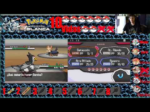 Pokemon Blanco Heartlock Ep 20 Batalla contra Bell