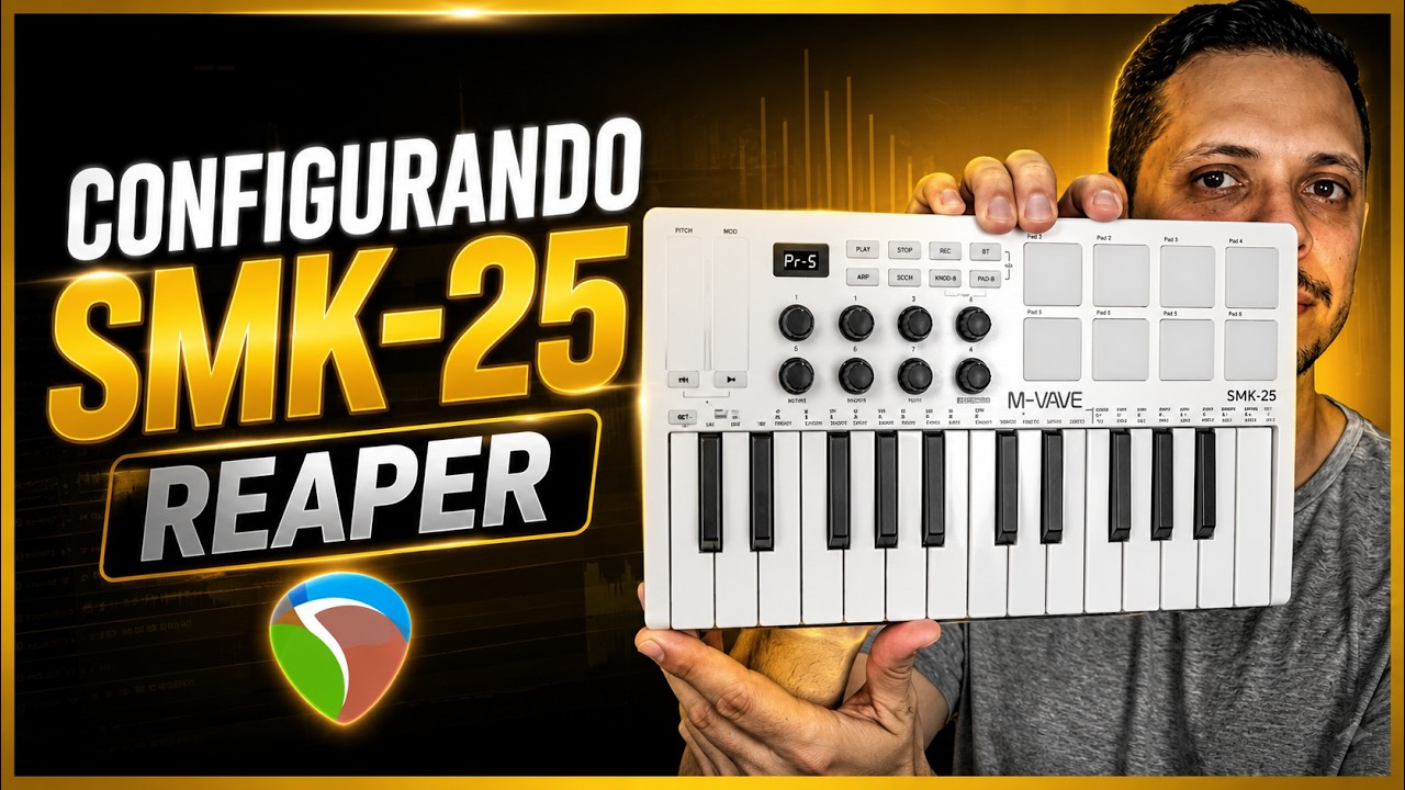 How to Configure the SMK-25 MIDI Controller on PC and REAPER | Complete Tutorial + Detailed Review