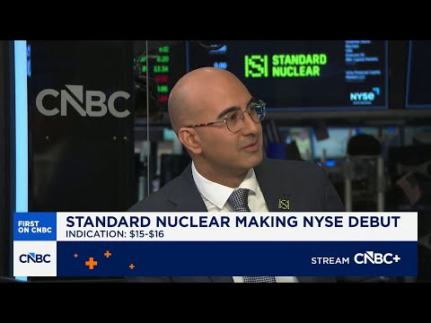 Standard Nuclear CEO Kurt Terrani on NYSE debut and cutting IPO size