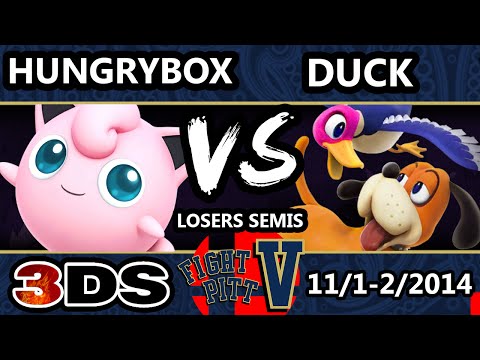 Fight Pitt V - Hungrybox (Jigglypuff) Vs. Duck (Duck Hunt) - Losers Semis