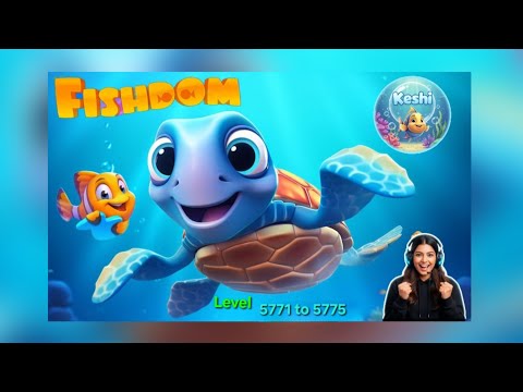 FISH DOM | Level 5771 to 5775 | Gaming With Keshi 🐬🐠 