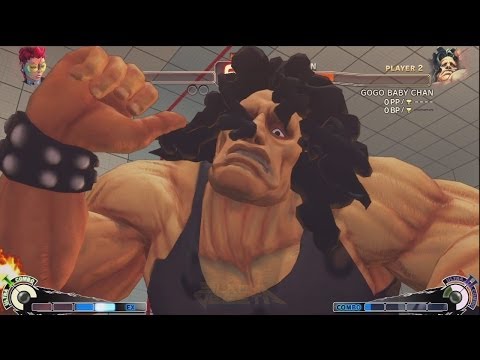 Hagejin (Hugo) vs Sabo☆hani (Viper) - USF4 Matches *1080p*