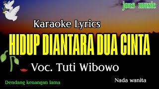 Download lagu HIDUP DIANTARA DUA CINTA || TUTI WIBOWO || KARAOKE DANGDUT @Jonsmusic mp3 Download lagu HIDUP DIANTARA DUA CINTA || TUTI WIBOWO || KARAOKE DANGDUT @Jonsmusic mp3