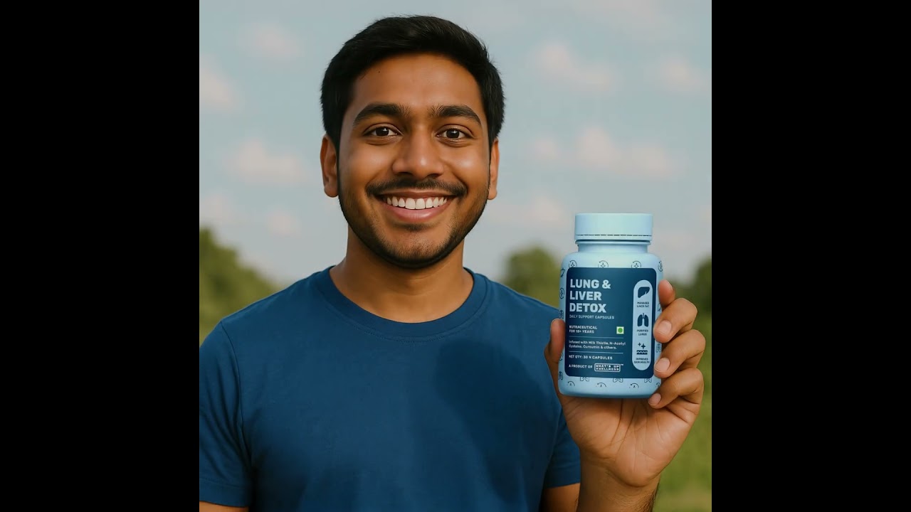Liver Fat? What's That? | Try Lung & Liver Detox Capsules by What's Up Wellness