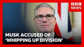 UK PM Starmer accuses Musk of trying to whip up division over Henry Nowak murder | BBC News