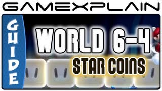 New Super Mario Bros. U - Rock-Candy Mines-4 Light Blocks, Dark Tower Star Coins Guide & Walkthrough