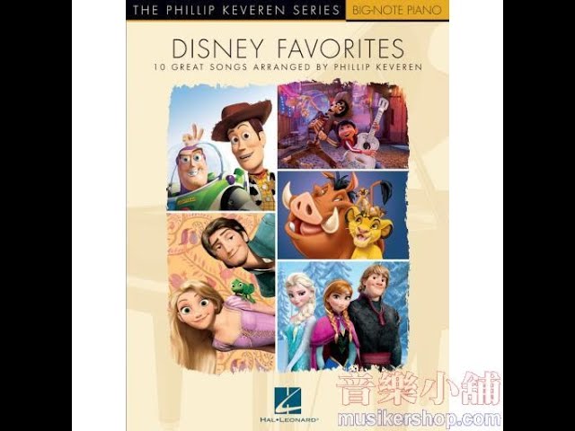 Vídeo relacionado con Disney Favorites: The Phillip Keveren Series (Phillip Keveren Series Big-Note Piano) (English Edition)
