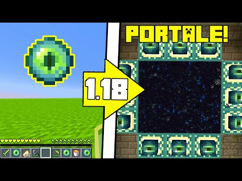 COME TROVARE IL PORTALE DELL'END SU MINECRAFT ITA 1.18!!
