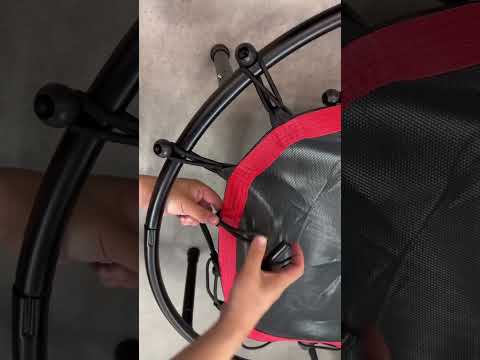 Trampoline assemble instruction video with cover