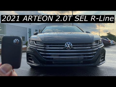 Is the 2021 VW Arteon 2.0T SEL R-Line 4MOTION a Large Luxury car to buy? Sound / Visual #ArteonRline
