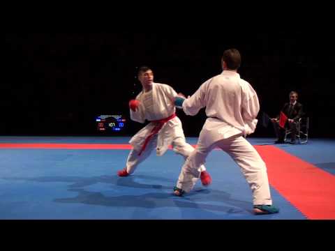 Karate1 PL, Almere 2014 - HORUNA vs. YAGCI - Kumite male -75 FINAL