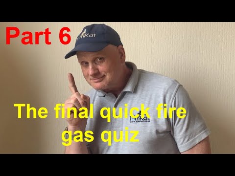 Quick fire gas quiz every gas engineer should know part 6. ACS gas training.