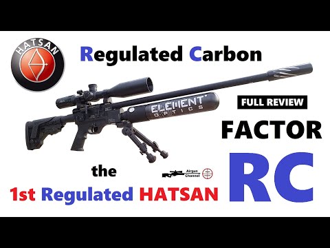 the NEW Hatsan FACTOR RC (Full Review) Regulated PCP Air Rifle / 2022 Shot Show New Airguns