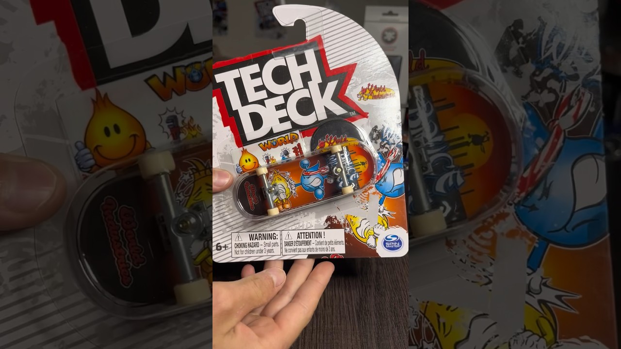 20 Second Tech Deck Unboxing 🔥 #fingerboard #blackriver