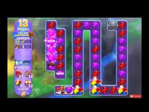 Wonka's World of Candy Level 485 NO BOOSTERS - A S GAMING