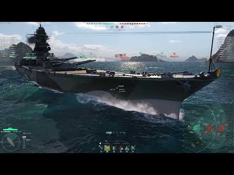 Tier 10 Japanese Reward Battleship Shikishima Review & Gameplay
