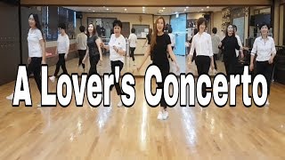 A Lover&#39;s Concerto- Line Dance (High Beginner )Stella Kim