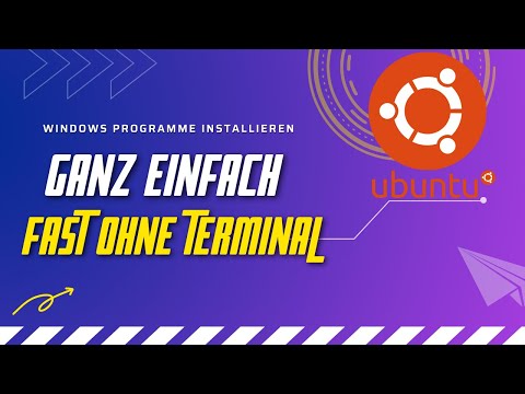 Ubuntu Windows Programme mit Wine installieren