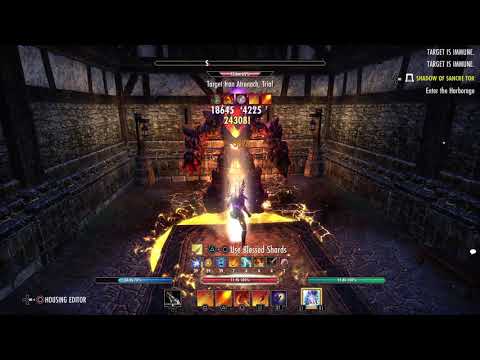 ESO Magik Dk Elsweyr 78k Dps test 21 mil Parse