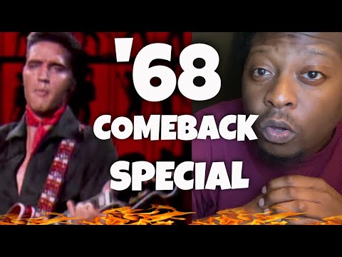 HIP HOP Fan REACTS To ELVIS - Trouble/Guitar Man (Opening) ('68 Comeback Special 50th Anniversary)