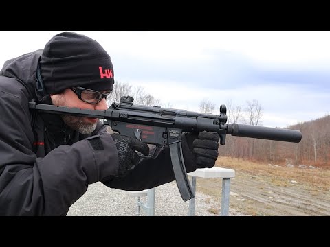 HK SP5K-PDW: B&T Telescopic Stock and Suppressor with Full Auto Pack