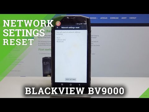BLACKVIEW BV9000 Reset Network Settings / Restore Network Configuration