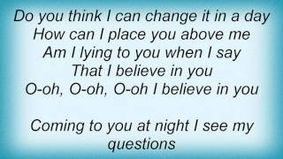 Linda Ronstadt - I Believe In You Lyrics