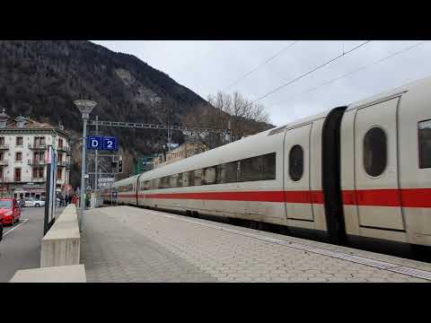 DB ICE2 (#275 Interlaken ost) interlaken WestBahnhof ABFAHRT VIDEO