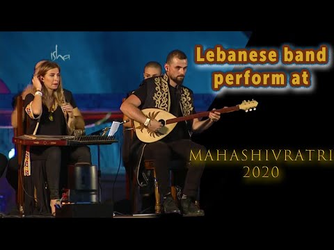 Lebanese Band perform at Mahashivratri 2020 I Sadhguru I Isha foundation I Isha Yoga center
