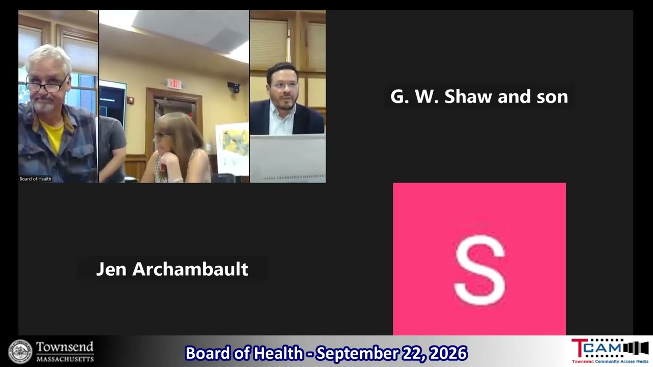 From the Board of Health