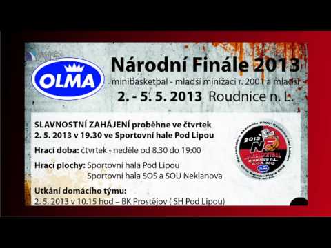 Národní finále 2013 - minibasketbal žáci r. 2001 a mladší