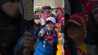 Japanese fans are different 🥹 #f1 #formula1 #shorts