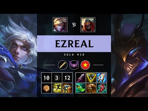 Ezreal Mid vs Zed - VN Master Patch 25.07